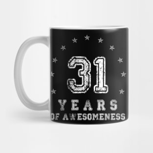 Vintage 31 years of awesomeness Mug